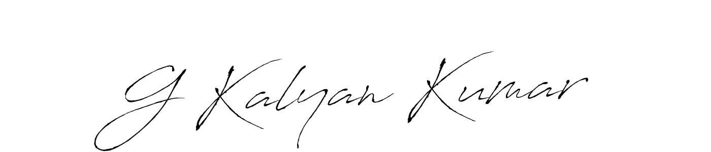 The best way (Antro_Vectra) to make a short signature is to pick only two or three words in your name. The name G Kalyan Kumar include a total of six letters. For converting this name. G Kalyan Kumar signature style 6 images and pictures png
