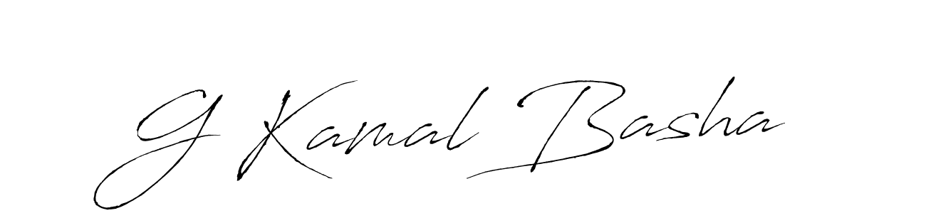 if you are searching for the best signature style for your name G Kamal Basha. so please give up your signature search. here we have designed multiple signature styles  using Antro_Vectra. G Kamal Basha signature style 6 images and pictures png