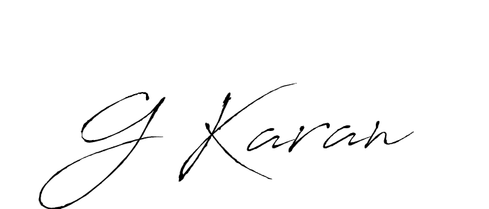 How to Draw G Karan signature style? Antro_Vectra is a latest design signature styles for name G Karan. G Karan signature style 6 images and pictures png