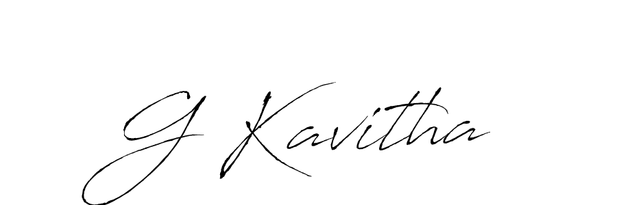 How to make G Kavitha signature? Antro_Vectra is a professional autograph style. Create handwritten signature for G Kavitha name. G Kavitha signature style 6 images and pictures png