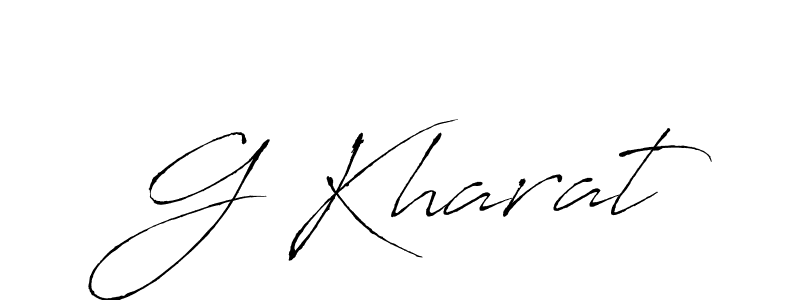Antro_Vectra is a professional signature style that is perfect for those who want to add a touch of class to their signature. It is also a great choice for those who want to make their signature more unique. Get G Kharat name to fancy signature for free. G Kharat signature style 6 images and pictures png