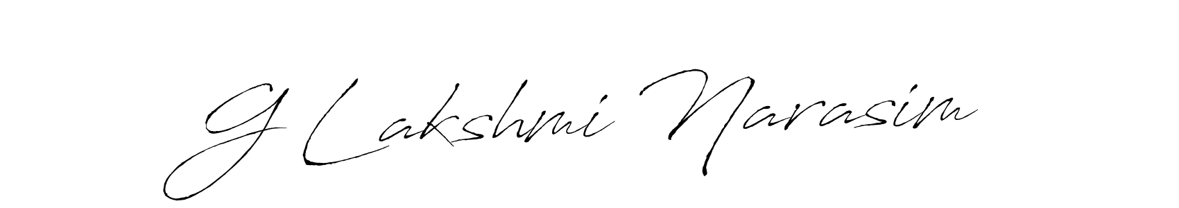 It looks lik you need a new signature style for name G Lakshmi Narasim. Design unique handwritten (Antro_Vectra) signature with our free signature maker in just a few clicks. G Lakshmi Narasim signature style 6 images and pictures png