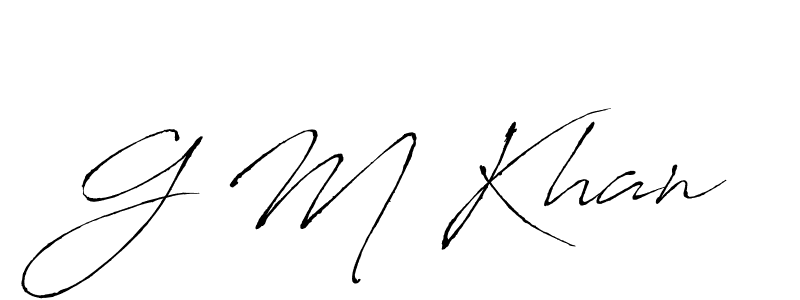 You should practise on your own different ways (Antro_Vectra) to write your name (G M Khan) in signature. don't let someone else do it for you. G M Khan signature style 6 images and pictures png