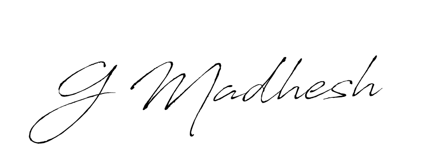 How to Draw G Madhesh signature style? Antro_Vectra is a latest design signature styles for name G Madhesh. G Madhesh signature style 6 images and pictures png