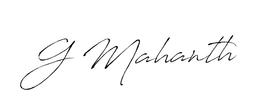 Best and Professional Signature Style for G Mahanth. Antro_Vectra Best Signature Style Collection. G Mahanth signature style 6 images and pictures png