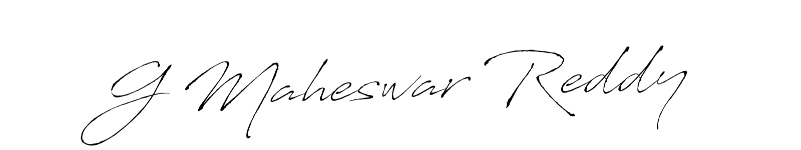 Also You can easily find your signature by using the search form. We will create G Maheswar Reddy name handwritten signature images for you free of cost using Antro_Vectra sign style. G Maheswar Reddy signature style 6 images and pictures png