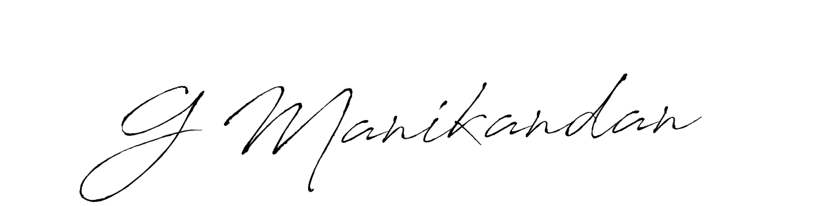 Make a short G Manikandan signature style. Manage your documents anywhere anytime using Antro_Vectra. Create and add eSignatures, submit forms, share and send files easily. G Manikandan signature style 6 images and pictures png