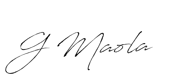 Make a short G Maola signature style. Manage your documents anywhere anytime using Antro_Vectra. Create and add eSignatures, submit forms, share and send files easily. G Maola signature style 6 images and pictures png