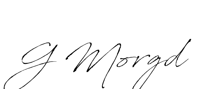 How to make G Morgd name signature. Use Antro_Vectra style for creating short signs online. This is the latest handwritten sign. G Morgd signature style 6 images and pictures png