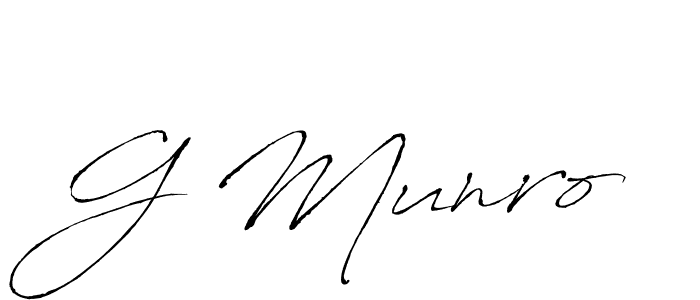 Make a beautiful signature design for name G Munro. Use this online signature maker to create a handwritten signature for free. G Munro signature style 6 images and pictures png