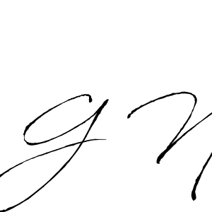 Use a signature maker to create a handwritten signature online. With this signature software, you can design (Antro_Vectra) your own signature for name G N. G N signature style 6 images and pictures png