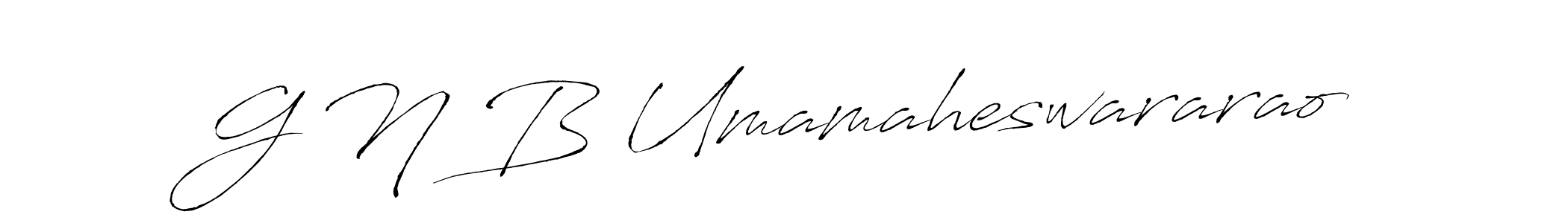 Also we have G N B Umamaheswararao name is the best signature style. Create professional handwritten signature collection using Antro_Vectra autograph style. G N B Umamaheswararao signature style 6 images and pictures png