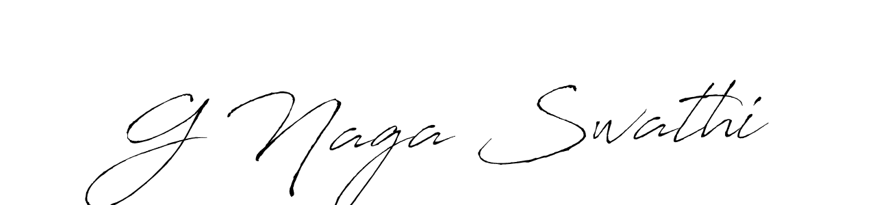 Also You can easily find your signature by using the search form. We will create G Naga Swathi name handwritten signature images for you free of cost using Antro_Vectra sign style. G Naga Swathi signature style 6 images and pictures png