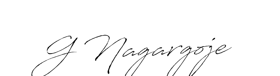 The best way (Antro_Vectra) to make a short signature is to pick only two or three words in your name. The name G Nagargoje include a total of six letters. For converting this name. G Nagargoje signature style 6 images and pictures png