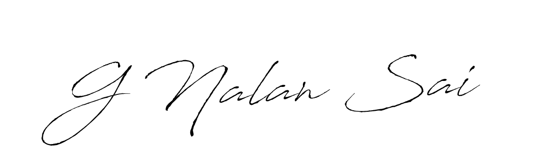 Best and Professional Signature Style for G Nalan Sai. Antro_Vectra Best Signature Style Collection. G Nalan Sai signature style 6 images and pictures png