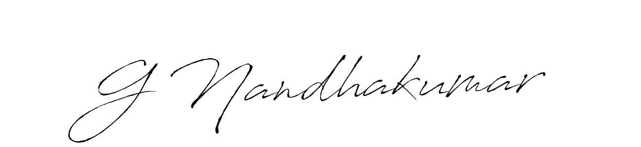 Antro_Vectra is a professional signature style that is perfect for those who want to add a touch of class to their signature. It is also a great choice for those who want to make their signature more unique. Get G Nandhakumar name to fancy signature for free. G Nandhakumar signature style 6 images and pictures png