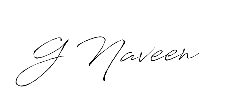 The best way (Antro_Vectra) to make a short signature is to pick only two or three words in your name. The name G Naveen include a total of six letters. For converting this name. G Naveen signature style 6 images and pictures png