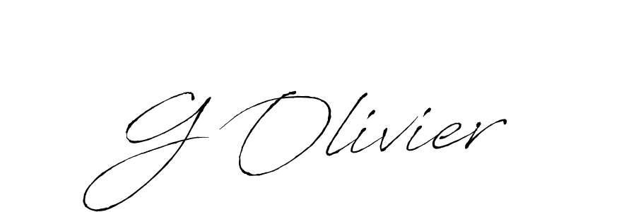 Also You can easily find your signature by using the search form. We will create G Olivier name handwritten signature images for you free of cost using Antro_Vectra sign style. G Olivier signature style 6 images and pictures png