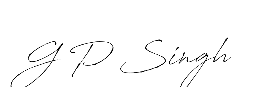 How to make G P Singh name signature. Use Antro_Vectra style for creating short signs online. This is the latest handwritten sign. G P Singh signature style 6 images and pictures png