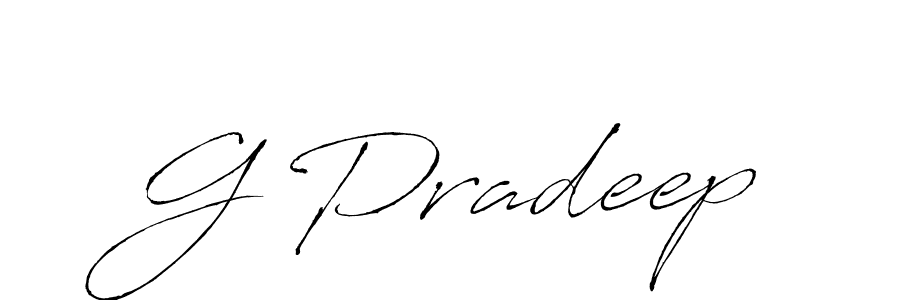 Make a beautiful signature design for name G Pradeep. Use this online signature maker to create a handwritten signature for free. G Pradeep signature style 6 images and pictures png