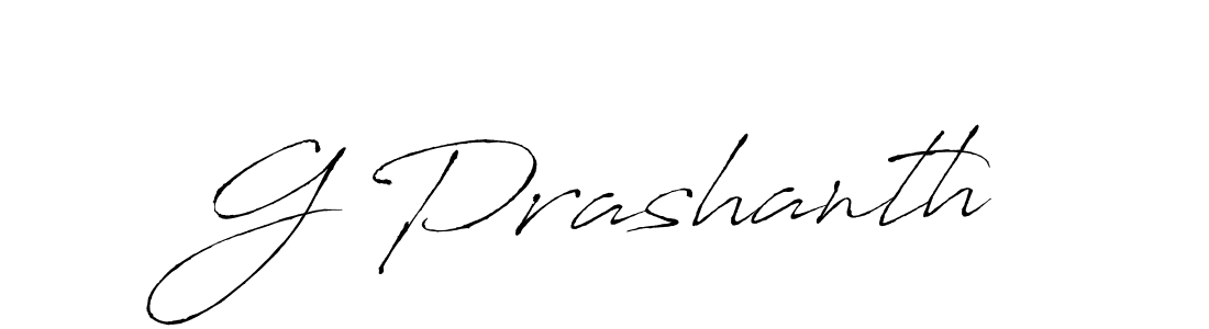 Make a beautiful signature design for name G Prashanth. Use this online signature maker to create a handwritten signature for free. G Prashanth signature style 6 images and pictures png