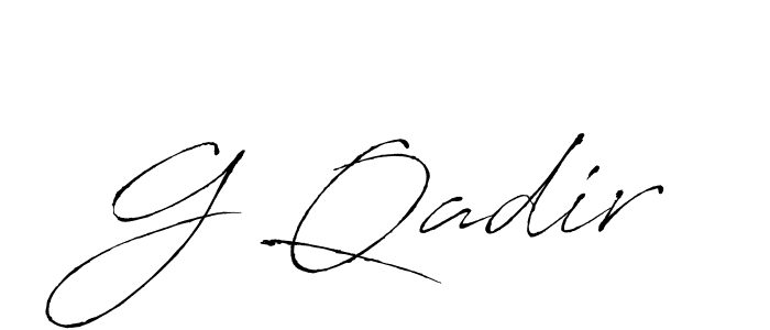 Best and Professional Signature Style for G Qadir. Antro_Vectra Best Signature Style Collection. G Qadir signature style 6 images and pictures png