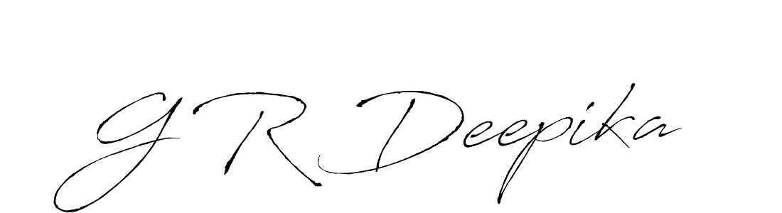 Also we have G R Deepika name is the best signature style. Create professional handwritten signature collection using Antro_Vectra autograph style. G R Deepika signature style 6 images and pictures png