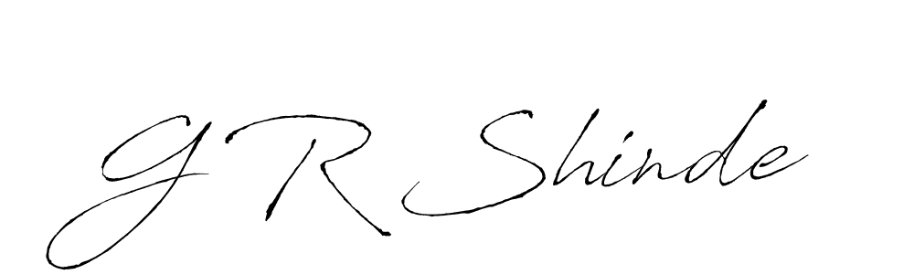 You should practise on your own different ways (Antro_Vectra) to write your name (G R Shinde) in signature. don't let someone else do it for you. G R Shinde signature style 6 images and pictures png