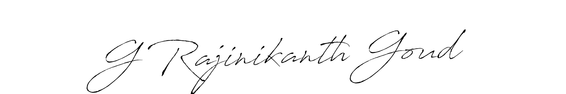 You can use this online signature creator to create a handwritten signature for the name G Rajinikanth Goud. This is the best online autograph maker. G Rajinikanth Goud signature style 6 images and pictures png