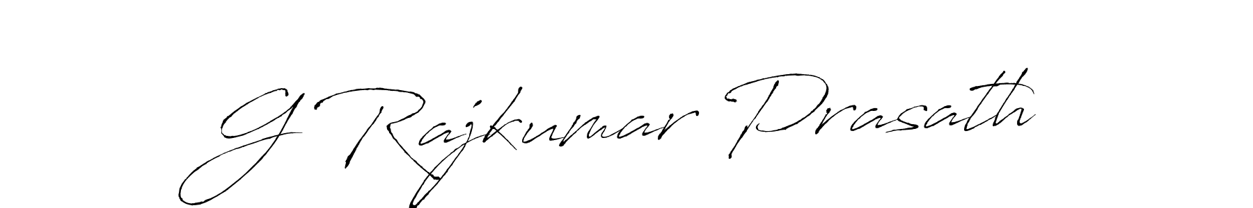Antro_Vectra is a professional signature style that is perfect for those who want to add a touch of class to their signature. It is also a great choice for those who want to make their signature more unique. Get G Rajkumar Prasath name to fancy signature for free. G Rajkumar Prasath signature style 6 images and pictures png