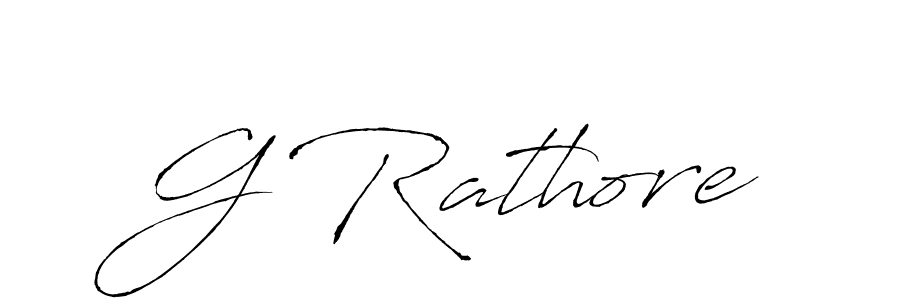 Also You can easily find your signature by using the search form. We will create G Rathore name handwritten signature images for you free of cost using Antro_Vectra sign style. G Rathore signature style 6 images and pictures png