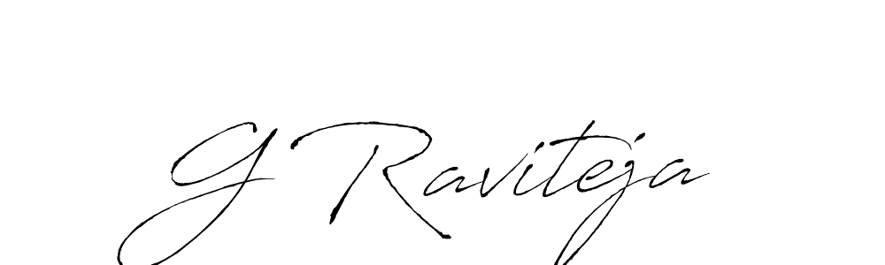 Similarly Antro_Vectra is the best handwritten signature design. Signature creator online .You can use it as an online autograph creator for name G Raviteja. G Raviteja signature style 6 images and pictures png