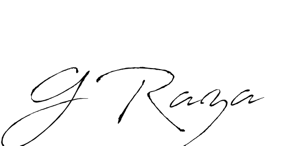 Use a signature maker to create a handwritten signature online. With this signature software, you can design (Antro_Vectra) your own signature for name G Raza. G Raza signature style 6 images and pictures png