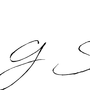 How to make G S name signature. Use Antro_Vectra style for creating short signs online. This is the latest handwritten sign. G S signature style 6 images and pictures png