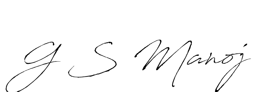 It looks lik you need a new signature style for name G S Manoj. Design unique handwritten (Antro_Vectra) signature with our free signature maker in just a few clicks. G S Manoj signature style 6 images and pictures png