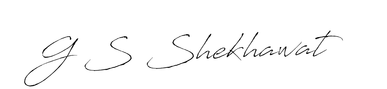 Antro_Vectra is a professional signature style that is perfect for those who want to add a touch of class to their signature. It is also a great choice for those who want to make their signature more unique. Get G S Shekhawat name to fancy signature for free. G S Shekhawat signature style 6 images and pictures png