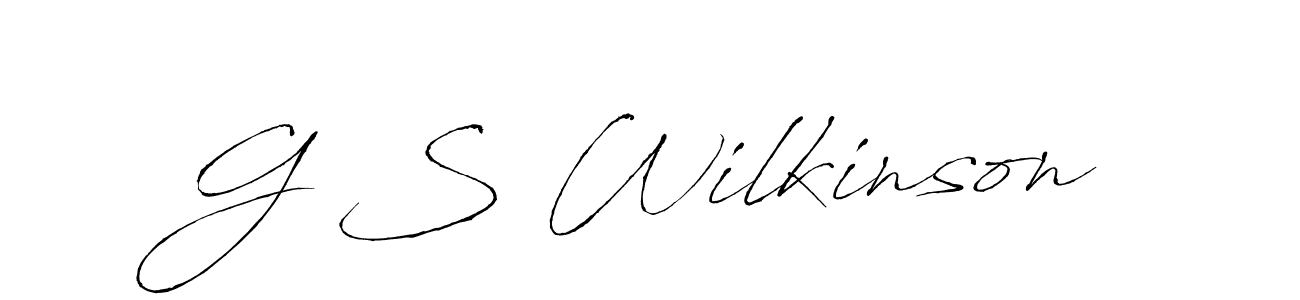 Make a short G S Wilkinson signature style. Manage your documents anywhere anytime using Antro_Vectra. Create and add eSignatures, submit forms, share and send files easily. G S Wilkinson signature style 6 images and pictures png