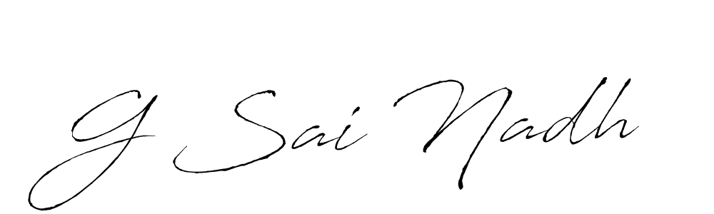 Here are the top 10 professional signature styles for the name G Sai Nadh. These are the best autograph styles you can use for your name. G Sai Nadh signature style 6 images and pictures png