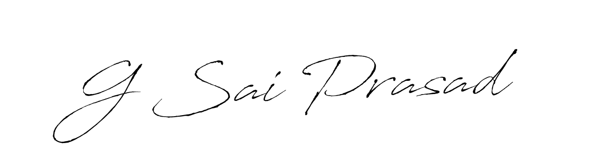 It looks lik you need a new signature style for name G Sai Prasad. Design unique handwritten (Antro_Vectra) signature with our free signature maker in just a few clicks. G Sai Prasad signature style 6 images and pictures png