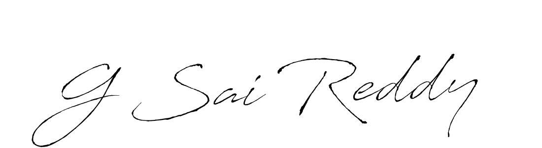 Use a signature maker to create a handwritten signature online. With this signature software, you can design (Antro_Vectra) your own signature for name G Sai Reddy. G Sai Reddy signature style 6 images and pictures png