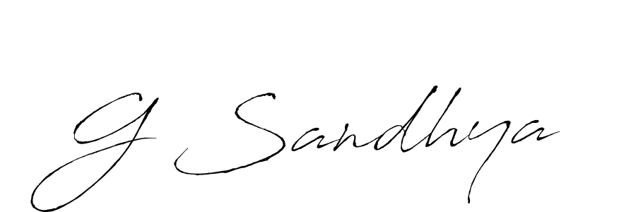 Antro_Vectra is a professional signature style that is perfect for those who want to add a touch of class to their signature. It is also a great choice for those who want to make their signature more unique. Get G Sandhya name to fancy signature for free. G Sandhya signature style 6 images and pictures png