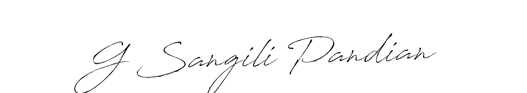 Once you've used our free online signature maker to create your best signature Antro_Vectra style, it's time to enjoy all of the benefits that G Sangili Pandian name signing documents. G Sangili Pandian signature style 6 images and pictures png