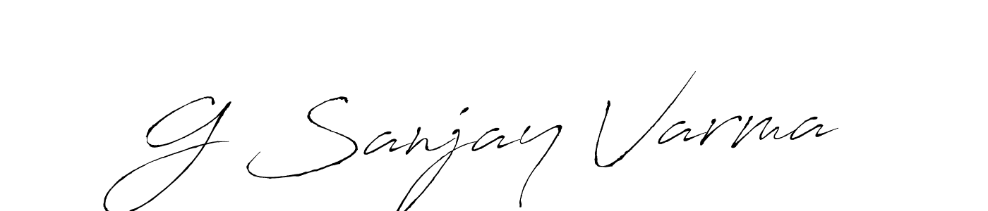 You can use this online signature creator to create a handwritten signature for the name G Sanjay Varma. This is the best online autograph maker. G Sanjay Varma signature style 6 images and pictures png