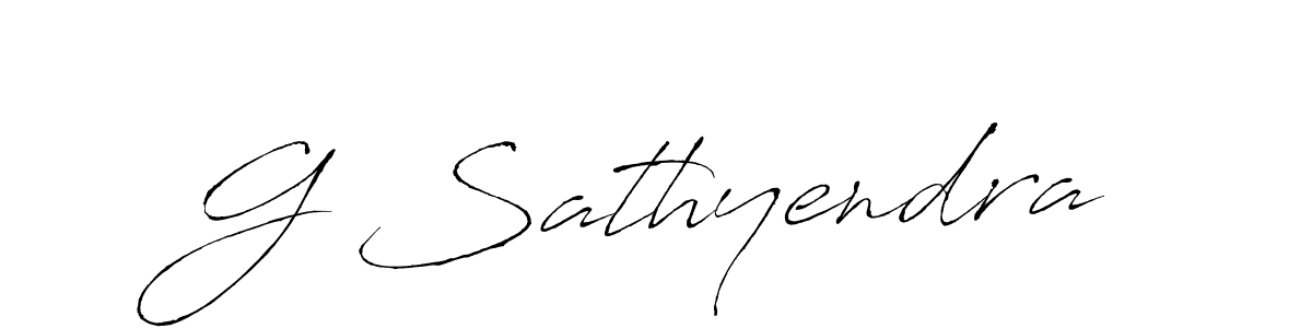 Also You can easily find your signature by using the search form. We will create G Sathyendra name handwritten signature images for you free of cost using Antro_Vectra sign style. G Sathyendra signature style 6 images and pictures png