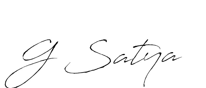 How to Draw G Satya signature style? Antro_Vectra is a latest design signature styles for name G Satya. G Satya signature style 6 images and pictures png