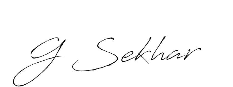 Make a beautiful signature design for name G Sekhar. Use this online signature maker to create a handwritten signature for free. G Sekhar signature style 6 images and pictures png
