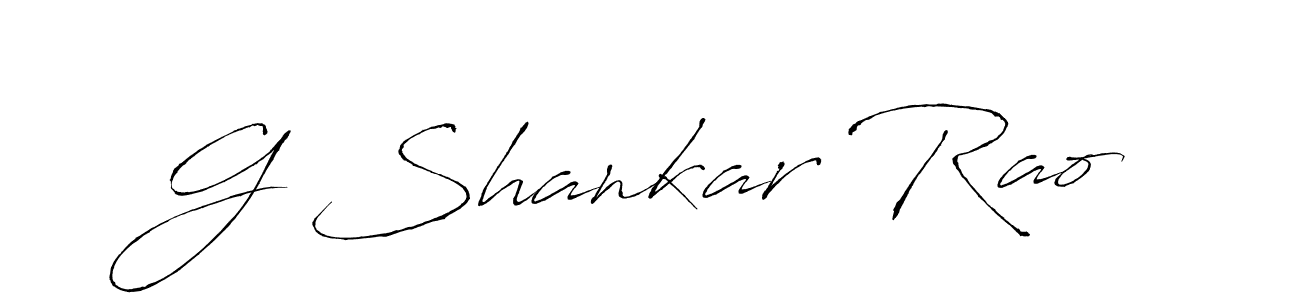 Use a signature maker to create a handwritten signature online. With this signature software, you can design (Antro_Vectra) your own signature for name G Shankar Rao. G Shankar Rao signature style 6 images and pictures png