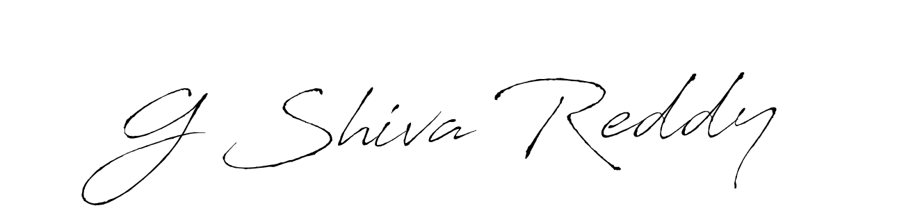 The best way (Antro_Vectra) to make a short signature is to pick only two or three words in your name. The name G Shiva Reddy include a total of six letters. For converting this name. G Shiva Reddy signature style 6 images and pictures png