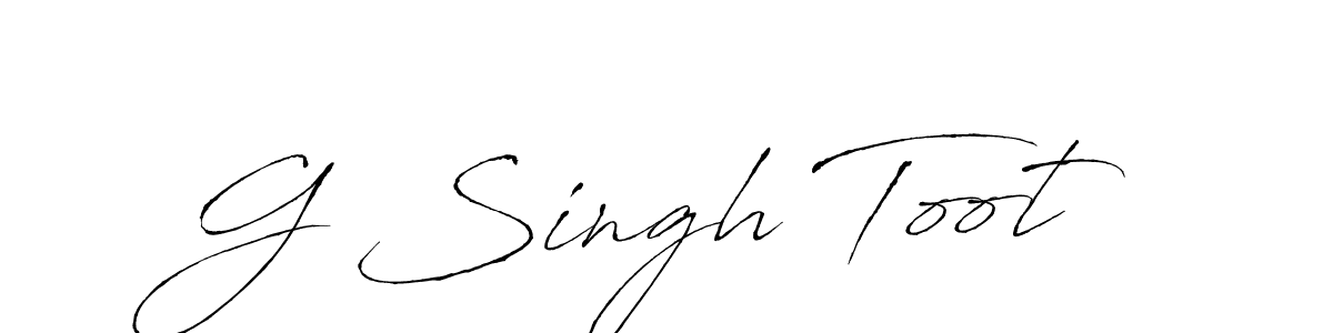 You can use this online signature creator to create a handwritten signature for the name G Singh Toot. This is the best online autograph maker. G Singh Toot signature style 6 images and pictures png