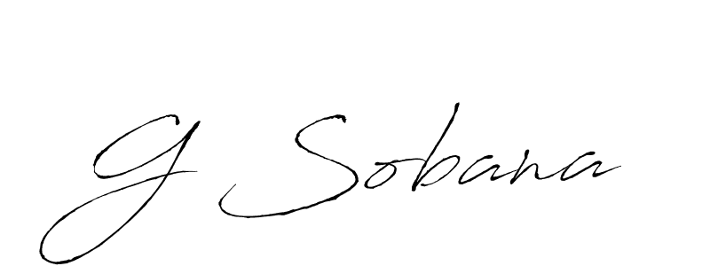 if you are searching for the best signature style for your name G Sobana. so please give up your signature search. here we have designed multiple signature styles  using Antro_Vectra. G Sobana signature style 6 images and pictures png